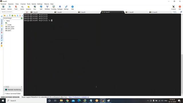 Replica set configuration with key file authentication смотреть онлайн
