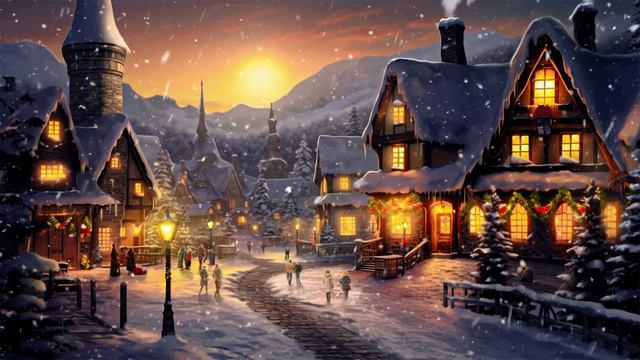 Happy New Year 2024 🎁 Best Happy New Year Music 2024 🎉 Beautiful New Year's Eve Ambience 2024 смотреть онлайн