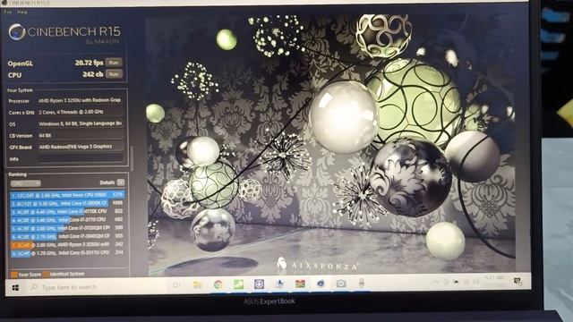 Hasil Benchmark asus Expertbook l1400! смотреть онлайн