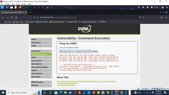DVWA - Command Injection Part 1 смотреть онлайн