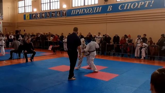 Открытое первенство и чемпионат г.Кинешма 2019 по киокушинкай карате(3) смотреть онлайн