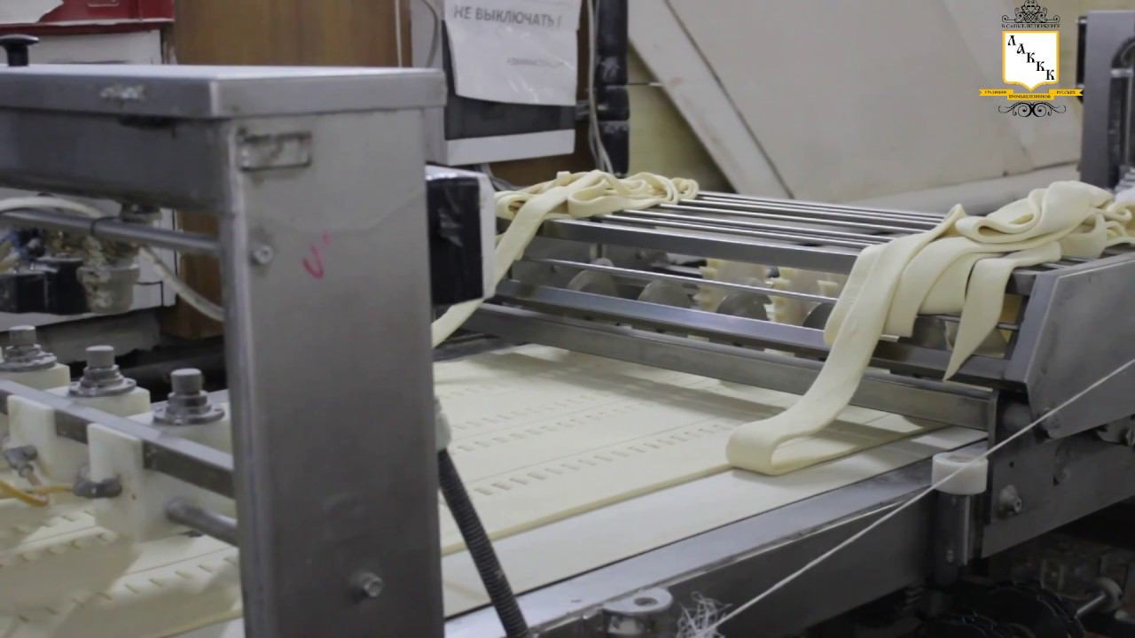 Аппарат нарезки и декорирования слоеного и дрожжеовго теста. смотреть онлайн