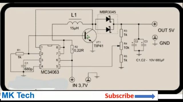 3.7V To 5V DC DC Boost Converter For Lithium Battery Charger
