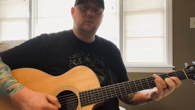 Human - Cody Johnson (guitar lesson) (chords in description) смотреть онлайн