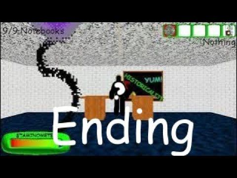 Baldi's Basics Plus 0.5 ending смотреть онлайн