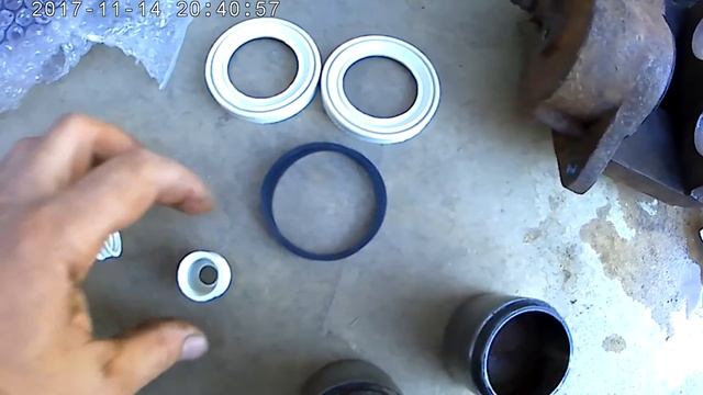 Зил Бычок ремонт тормозного суппорта