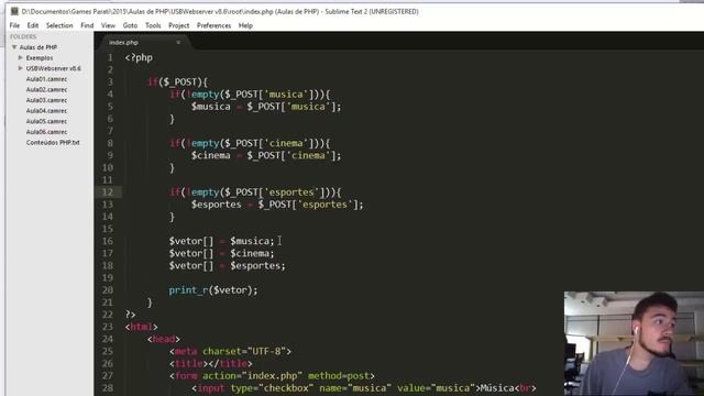 PHP - Aula 07 (Formulários Checkbox,Select e Radio) смотреть онлайн