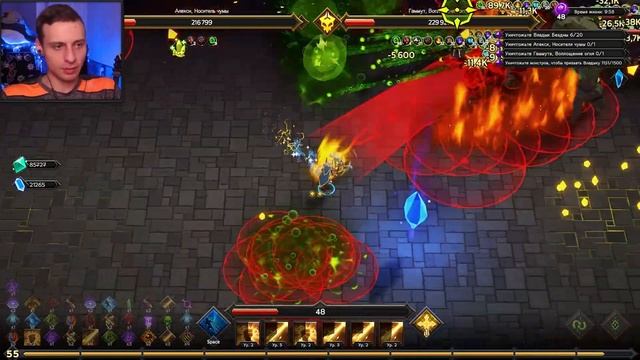 БОССЫ УМИРАЮТ ЗА СЕКУНДУ - ЛАЗЕР ИМБА ▲ Soulstone Survivors смотреть онлайн
