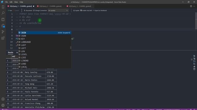 SQL FORMAT : การแปลงวันที่ เวลา ep07 смотреть онлайн