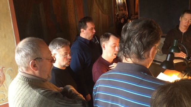 Хор Новоспасского монастыря: Днесь благодать Святаго Духа нас собра