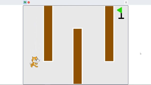 Maze game - Part 3 - More levels and position of flag смотреть онлайн