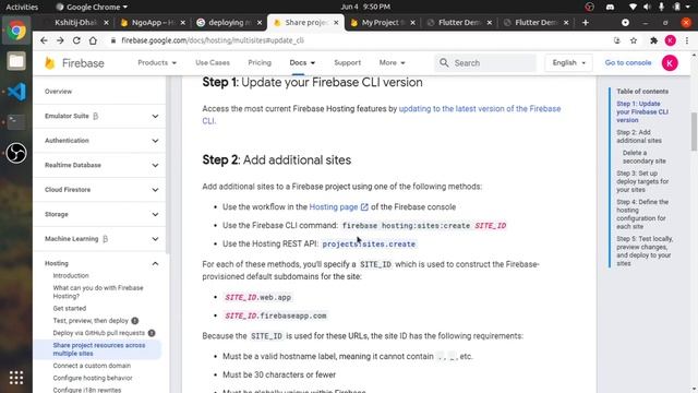 How to host multiple flutter web apps inside same Firebase project | Tutorial смотреть онлайн