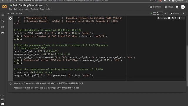 Basic CoolProp Tutorial (Python Thermodynamics) смотреть онлайн