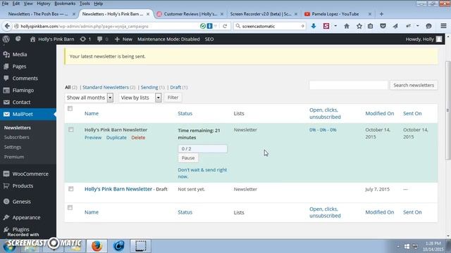 MailPoet Newsletter Instructions смотреть онлайн