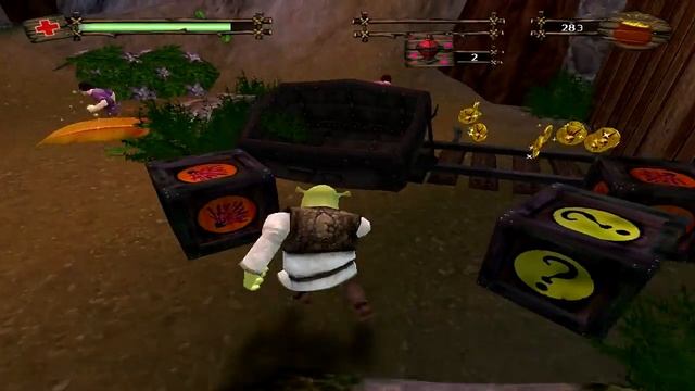 Shrek 2: The Game - часть 6 - Через колодец в шахты смотреть онлайн