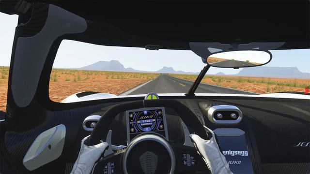 Koenigsegg Jesko Absolut Vs Devel Sixteen At Monument Valley