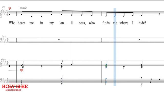Holy Is He (Holy, Holy, Holy) - Soprano смотреть онлайн