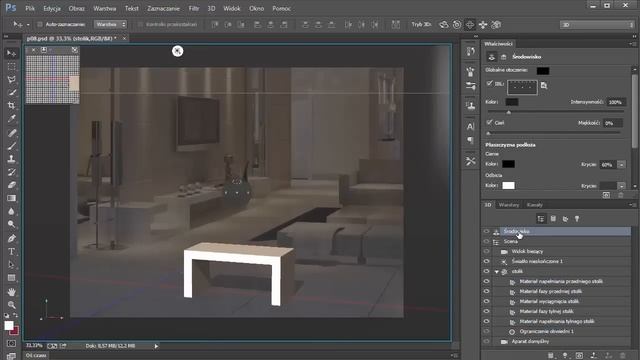Adobe Photoshop - wytłoczenie 3D смотреть онлайн