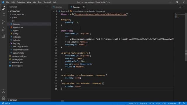 Row and Column options in React Pivot Table смотреть онлайн