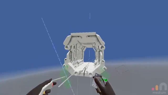 Sculpting a Sci-fi Corridor in Oculus Medium смотреть онлайн