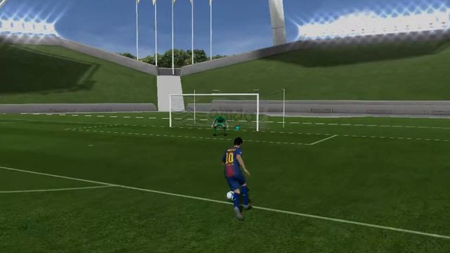 Надёжный способ забить при выходе 1на1 с вратарём в FIFA 13 смотреть онлайн
