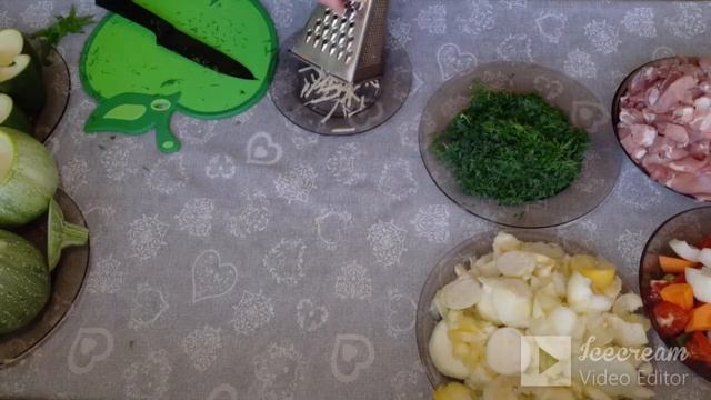 ТТ24 Съедобные горшочки. Фаршированные кабачки. смотреть онлайн
