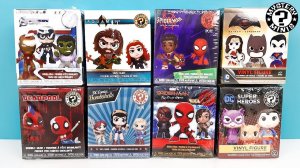 СУПЕРГЕРОИ MARVEL vs DC COMICS FUNKO Mix! Сюрпризы Мстители, Человек Паук, Лига справедливости