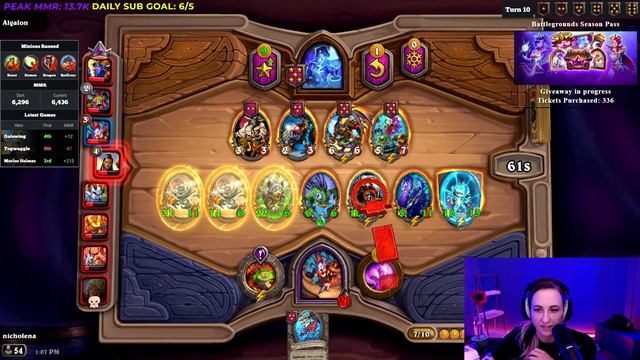 Cooked Book is OP with Vol'jin!! - Hearthstone Battlegrounds смотреть онлайн