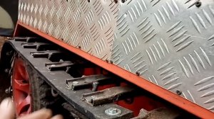 самодельный мини вездеход. обзор гусениц