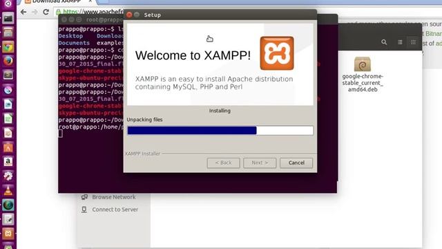 Install xampp on linux ( Ubuntu ) смотреть онлайн