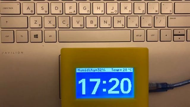 Программная регулировка яркости LCD дисплея 128x64 смотреть онлайн