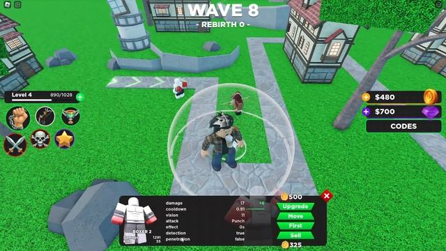 Wizard Zom?!...Tower Defense Zombies Roblox смотреть онлайн