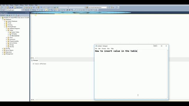 How create Table In SQL Server смотреть онлайн