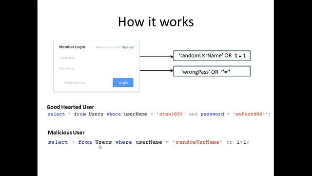 IQ 27: How to prevent SQL Injection? смотреть онлайн