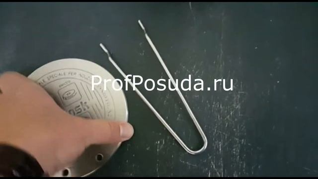 Индукционный адаптер-диск со съемной ручкой стальной D=14.5см Frab арт 14379 смотреть онлайн