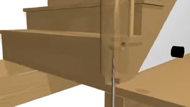 Крепление столбов лестницы смотреть онлайн