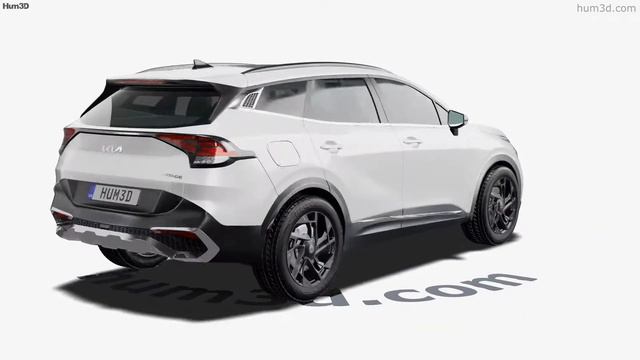 Kia Sportage 2022 3D Model By Hum3D.com