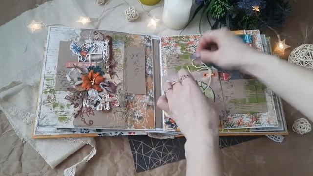 Эко альбом "Аромат чая". Обзор альбома. Совместный проект "Из полки вон". смотреть онлайн