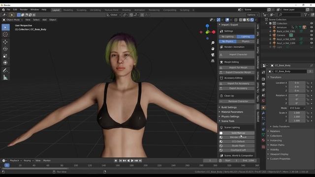 Blender Character Pipeline Addon! смотреть онлайн