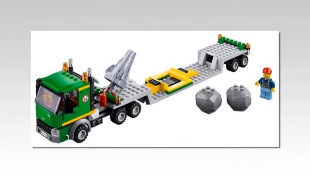 LEGO City 4203 Экскаватор и транспортёр смотреть онлайн