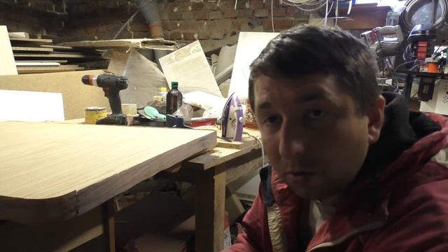 Стол своими руками за 20 минут! обрабатываем шпон в домашних условиях. кромка из шпона дуба. смотреть онлайн