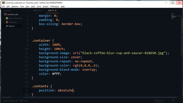 HTML CSS Full Width Background Image With Transparent Overlay [Urdu/Hindi] смотреть онлайн