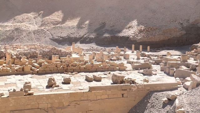 Egypt. Luxor. Заупокойный храм Хатшепсут в Дейр-эль-Бахри. Hatshepsut Temple