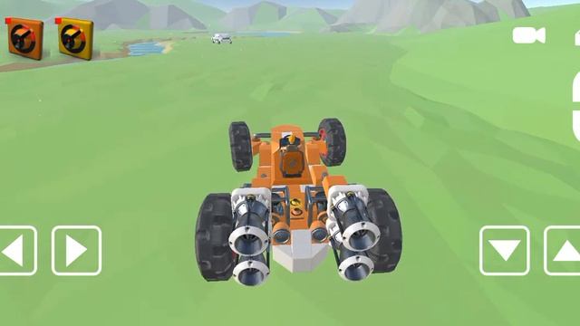 Carros de corrida e robô no Evertech Sandbox смотреть онлайн