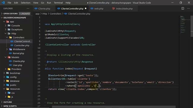 5. CRUD Laravel 8 - Búsqueda y paginación de registros смотреть онлайн