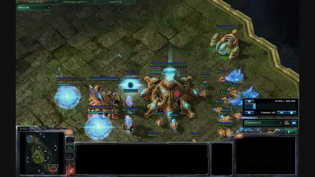 HD Starcraft 2 tactic / trick clip 7: Protoss anti-tech gas-delay ( protoss ) смотреть онлайн