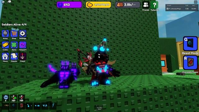 NEW BEST SWORD AND ARMOR in Roblox Control Army смотреть онлайн