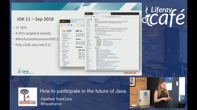 MadridJUG - HeatherVanCura - How to participate in the future of Java смотреть онлайн