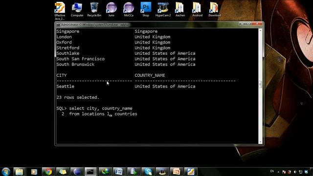 ORACLE SQL 25: Join смотреть онлайн