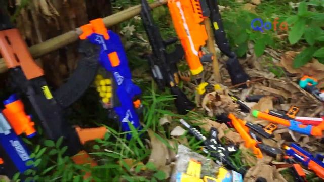 Collecting 7 Sniper Gun BIG NERF M16 LONGSHOT UPGRADE SPACE GUN SIG Gun Nerf MEGA AK47 Nerf Rocket смотреть онлайн